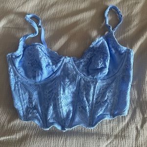 Blue gilly hicks corset